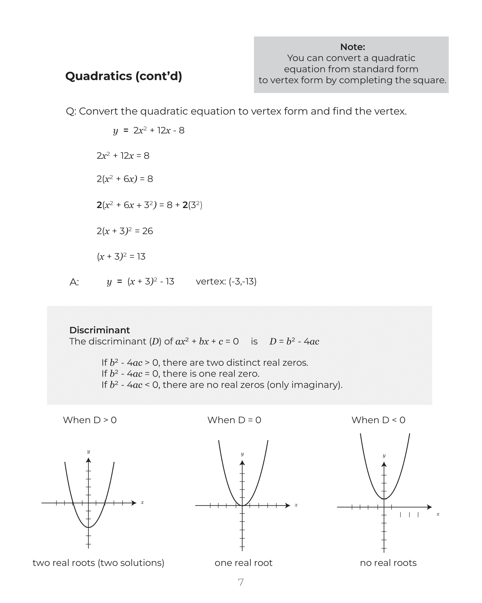 Graph transformations, shifting, and parameter effects